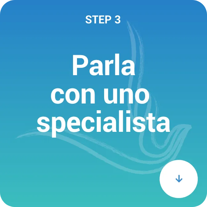 Parla con uno specialista Parla con uno specialista