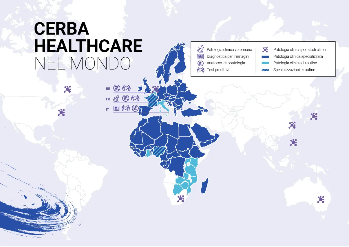 Cerba Healthcare nel mondo Cerba Healthcare nel mondo