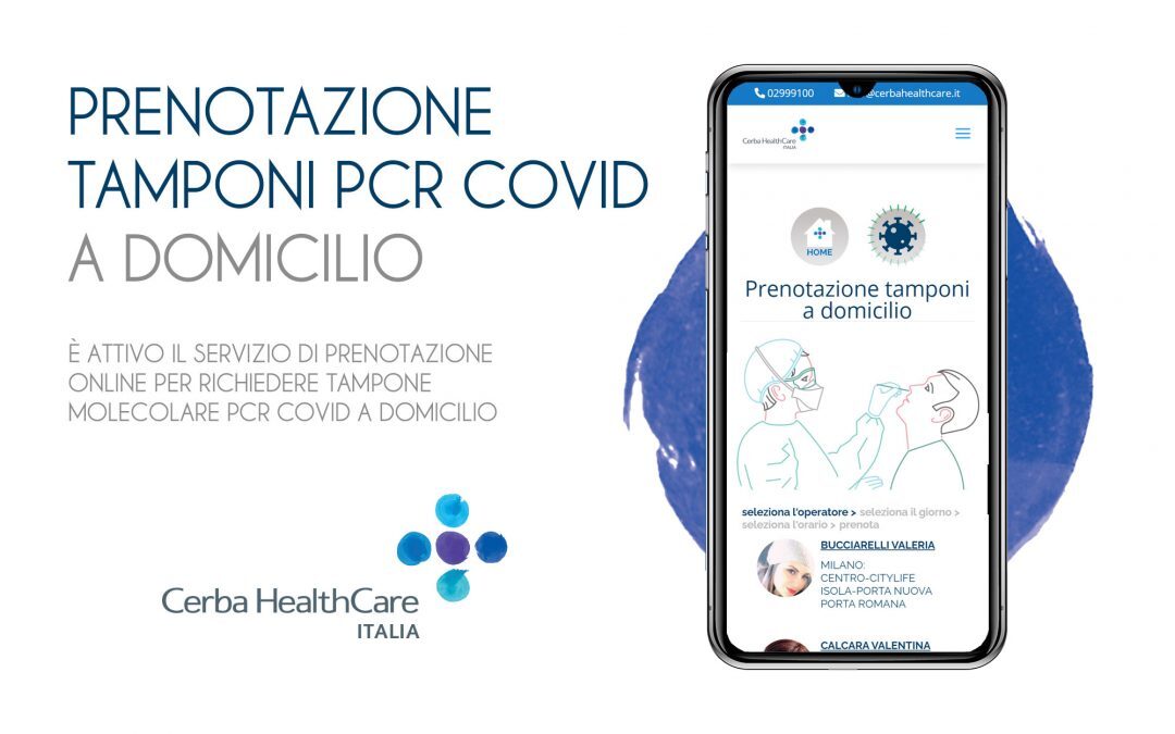 Prenotazione online tamponi a domicilio