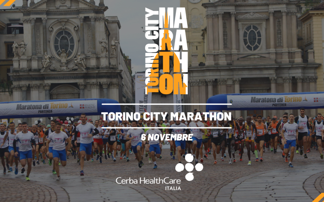 Cerba HealthCare Italia è partner sanitario della Torino City Marathon 2022