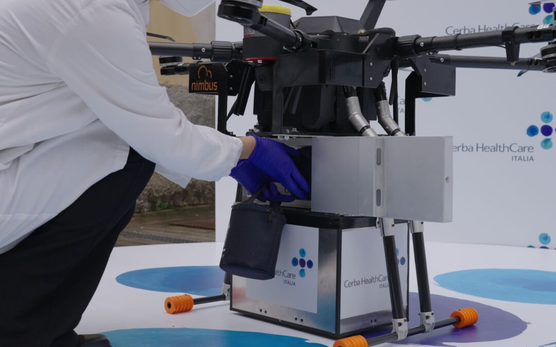 Al via il primo volo sperimentale con drone per il trasporto di campioni biologici non testati