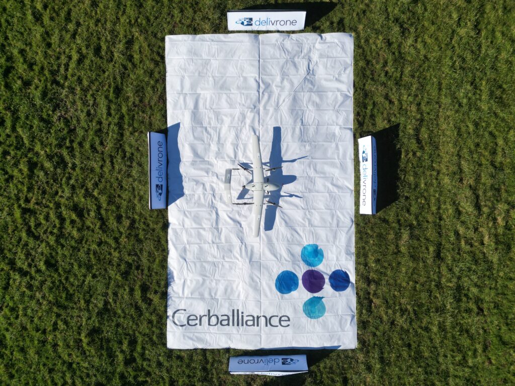 Volo drone Cerba