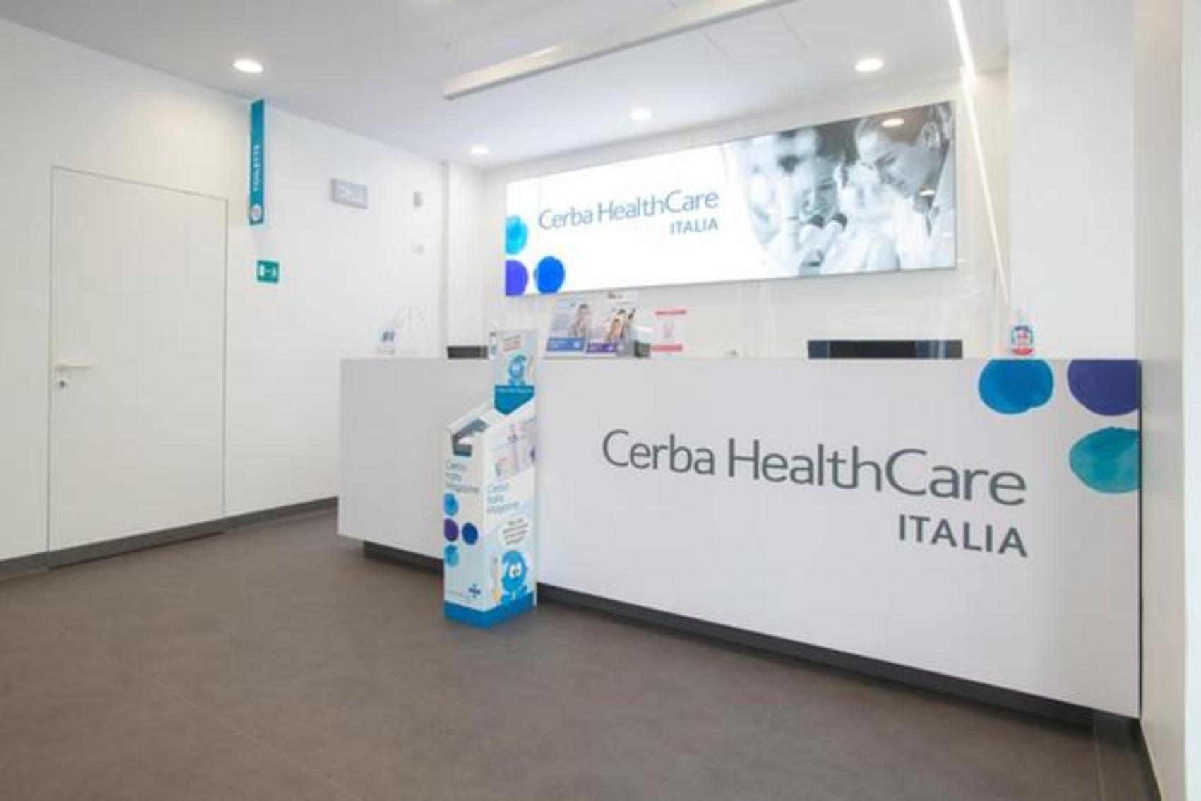 Accettazione Centro Cerba HealthCare Novara