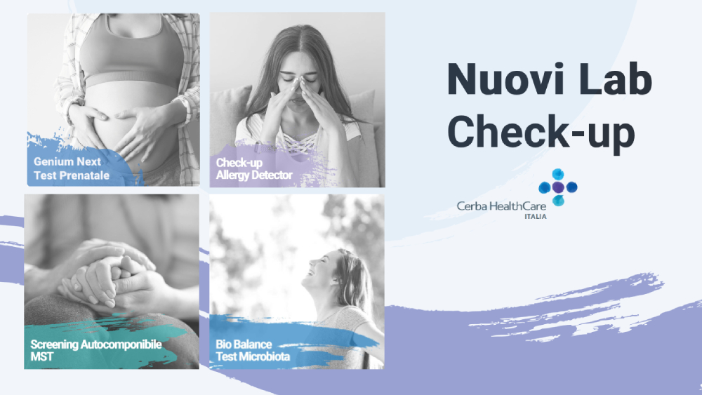 I nuovi Lab Check-up Cerba HealthCare Italia