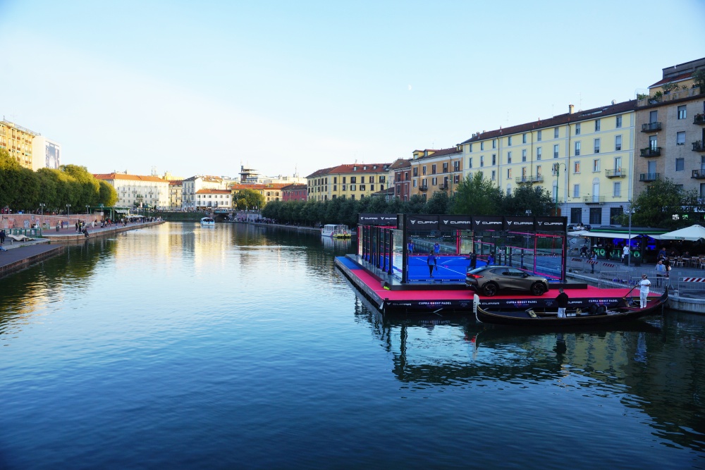 Campo da Padel sul naviglio a Milano |Cerba HealthCare Milano Ghost Padel 2023