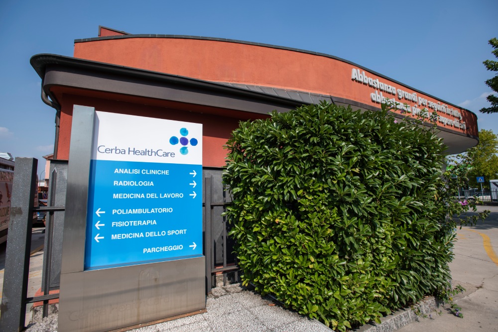 Esterno Centro Delta Medica a Rozzano Cerba HealthCare