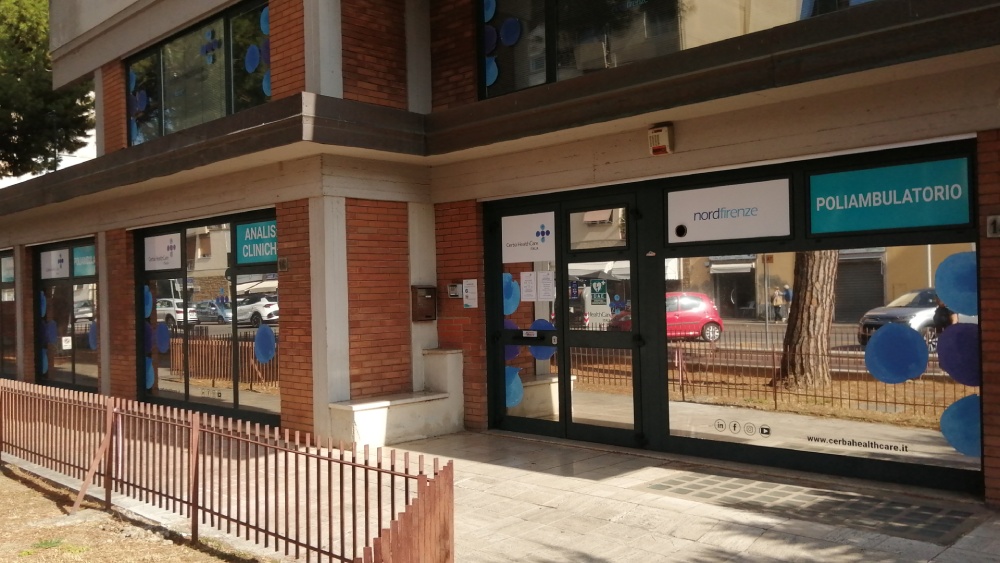Esterno Istituto medico Nord Firenze Cerba HealthCare