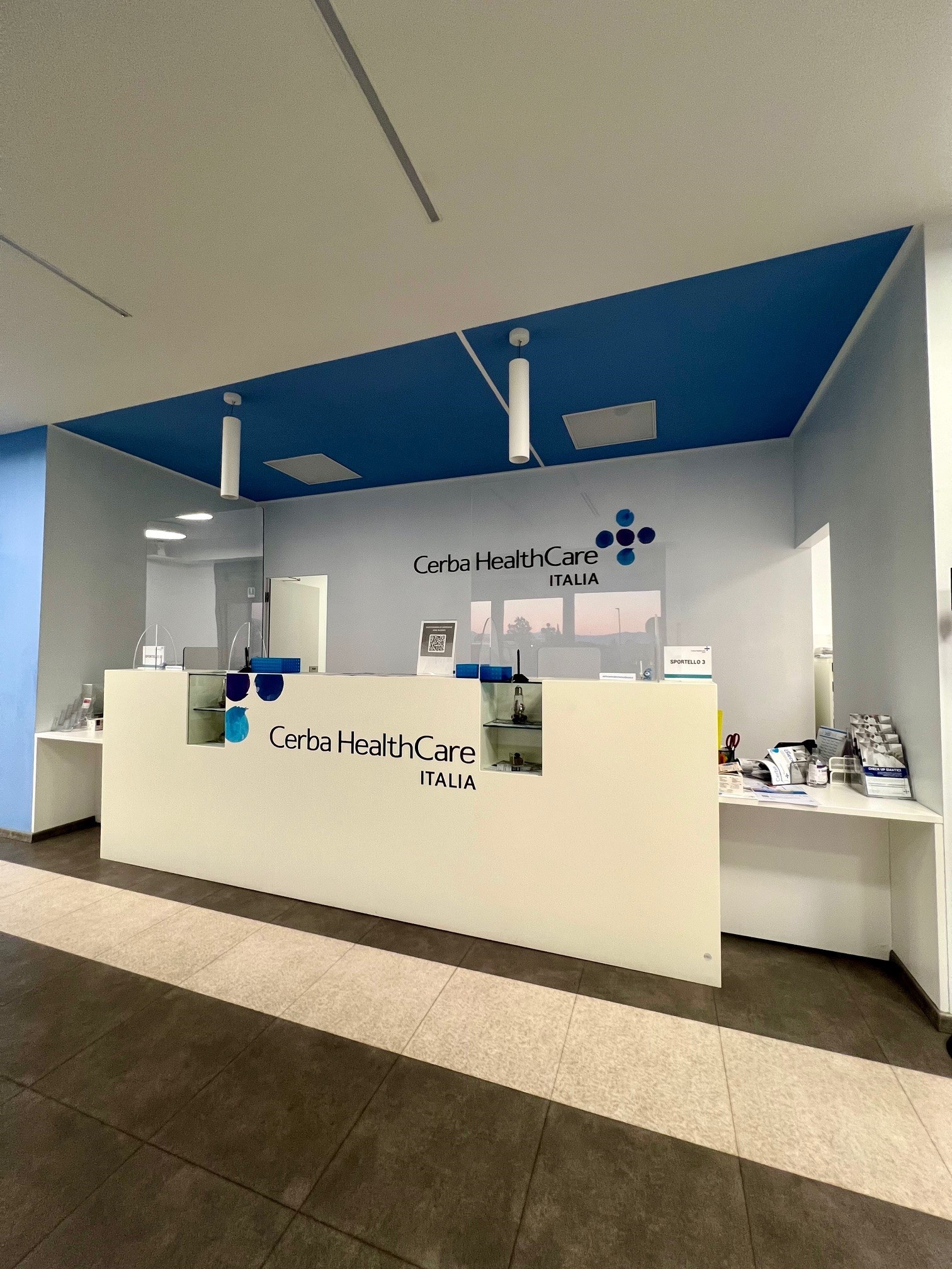 front office centro Cerba HealthCare Roma