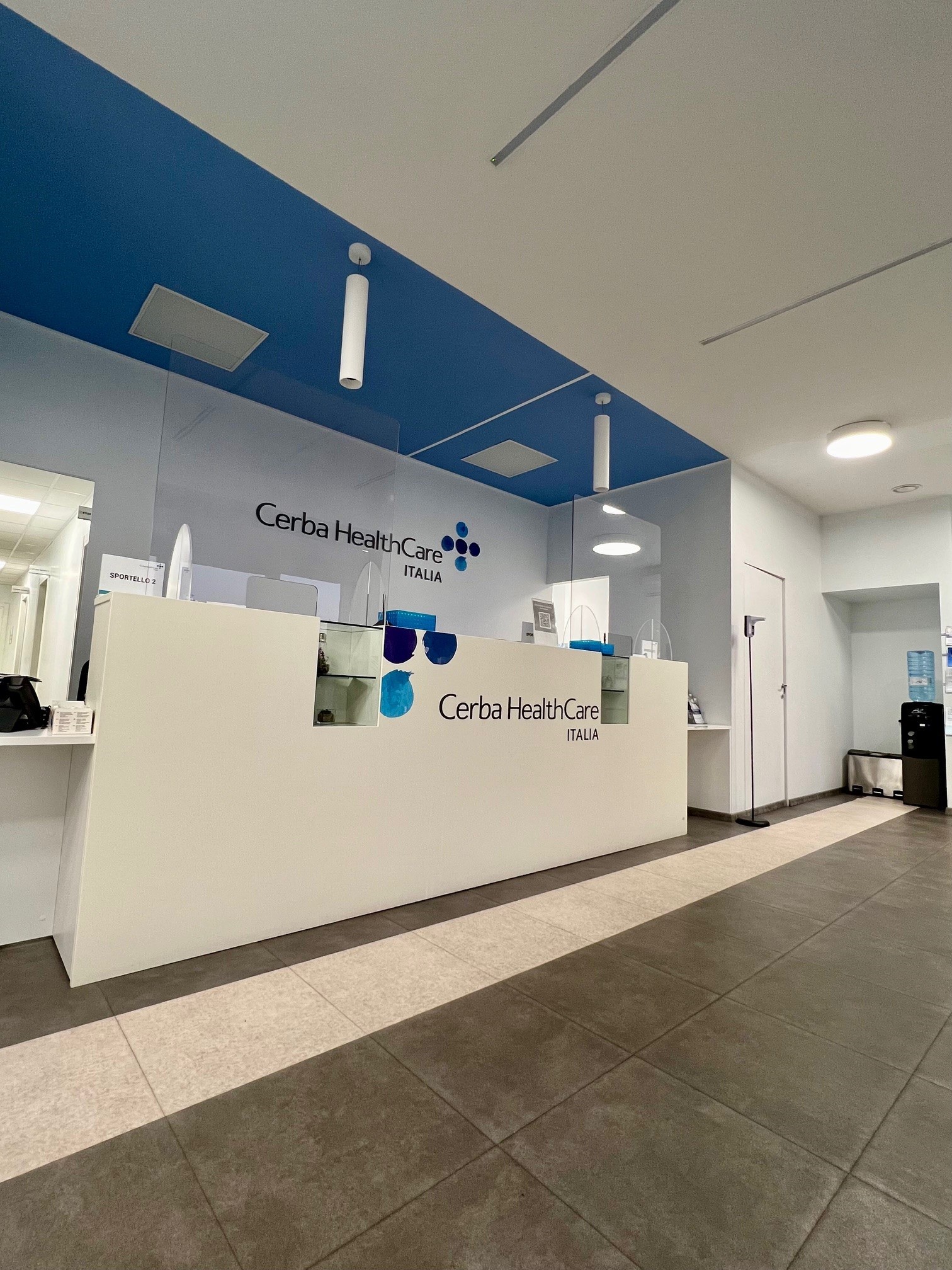 front office centro Cerba HealthCare Roma