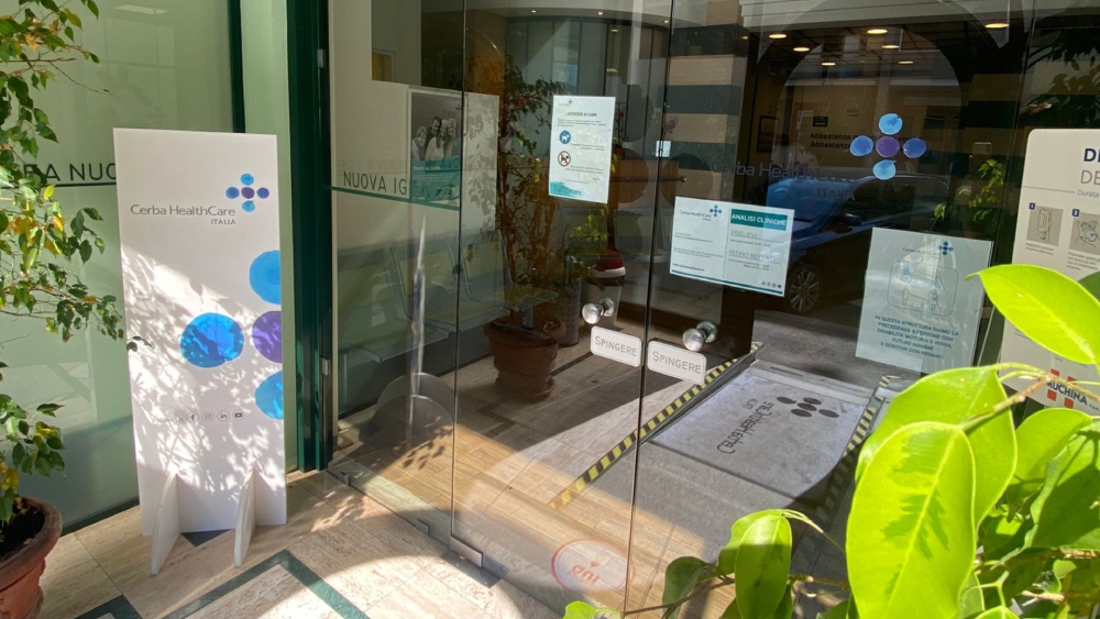 Entrata Nuova Igea Firenze Cerba HealthCare Italia