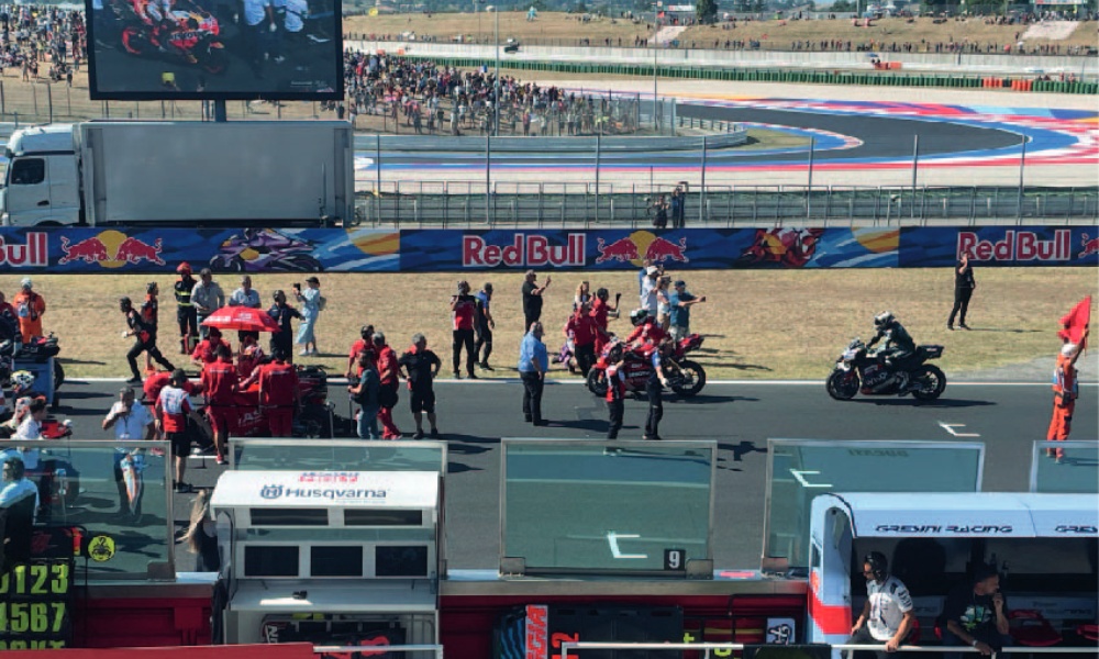 World Circuit di Misano Cerba HealthCare Paddock