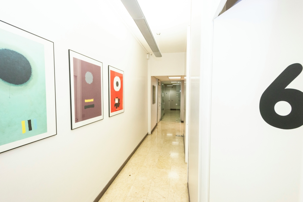 Corridoio Centro Medico Milano Viale Bianca Maria Cerba HealthCare