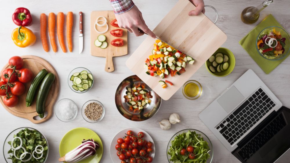 Porzioni alimentari per vivere in modo sano 