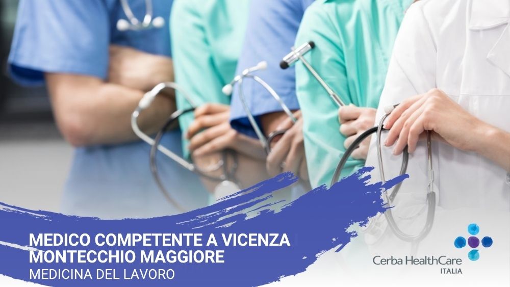 Medico competente a Vicenza Montecchio Maggiore