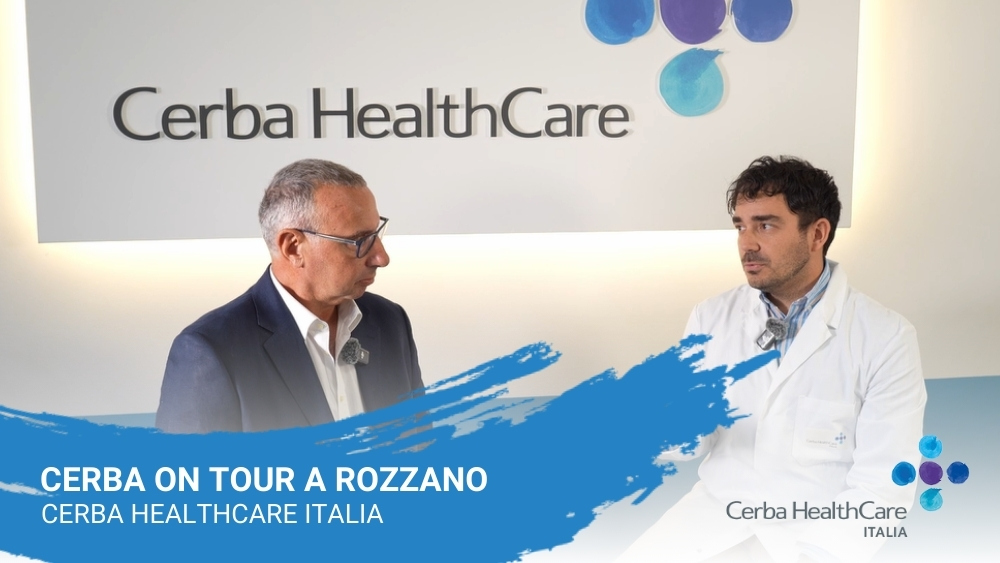 Immagine raffigurante Rosario Di Meo, radiologo, durante intervista per Cerba on tour Lombardia