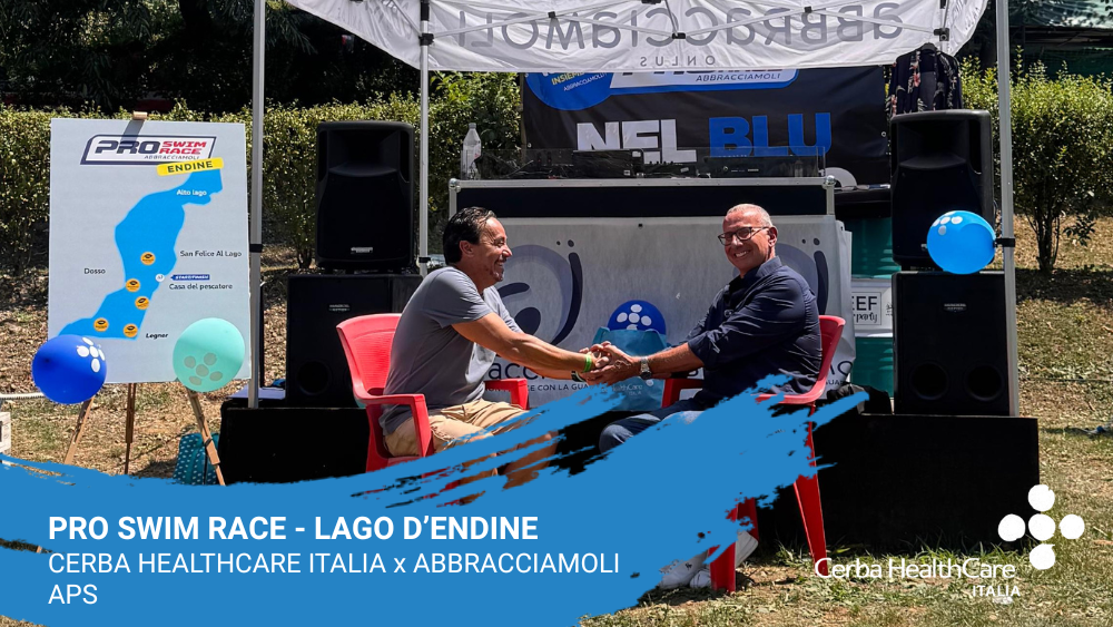 Copertina articolo Pro Swim Race - Cerba healthcare Italia x Abbracciamoli